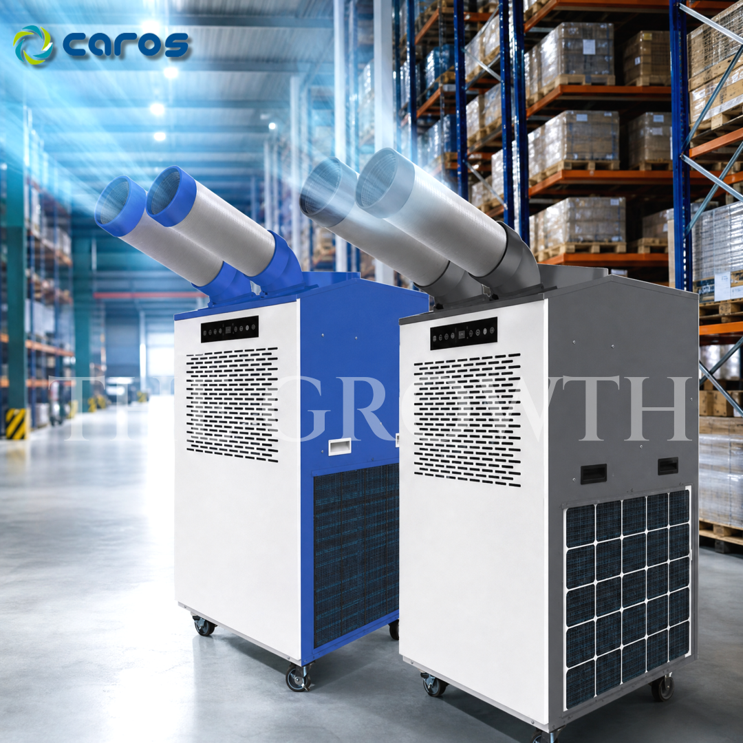 코끼리냉풍기 2구 산업용냉풍기 공업용 캐로스 대형 6000W 최신형 CPC-F6600B - 상품 이미지