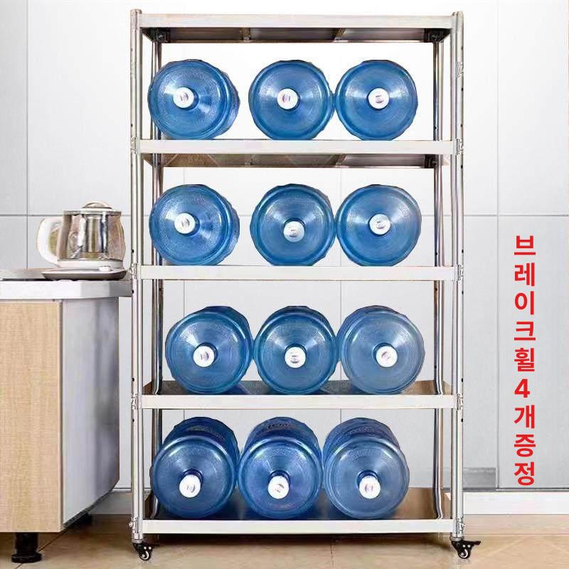 주방 선반 스테인리스 식당 다용도 미니 이동식 대형 하부장 특수사이즈 트레이 정리대 - 상세 이미지 3