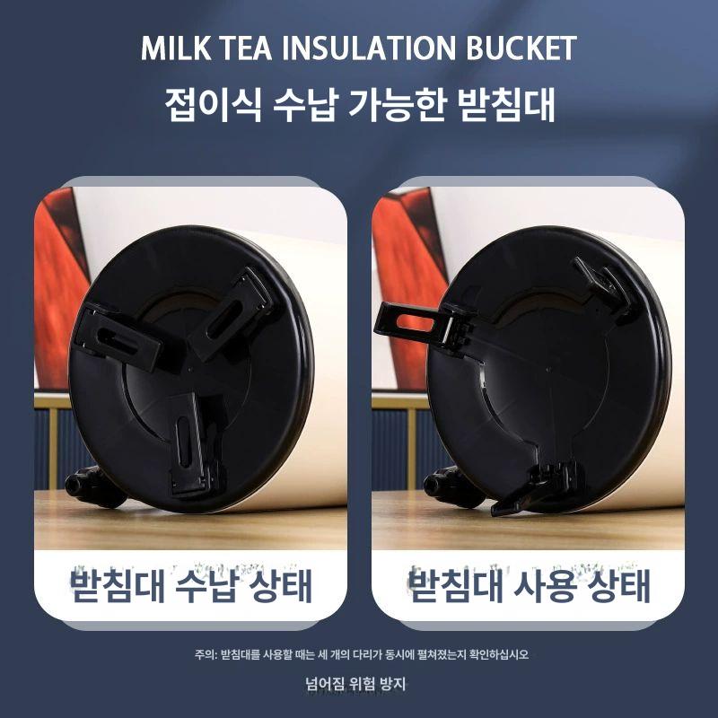 육수 업소용보온통 대형보온병 워터저그 보온물통 보냉통 국통 열보존 캠핑용 단열 이미지 6