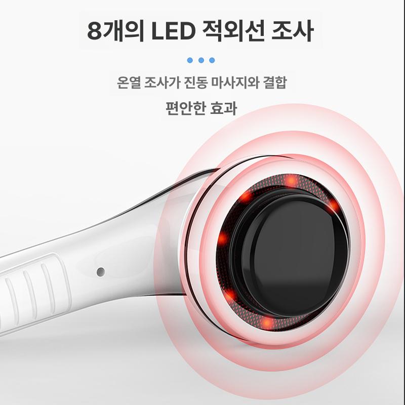 충전식 파워조절 전동마사지기 승모근 지압 진동 전신 휴대용안마기 선물 안마봉 건 - 상세 이미지 4