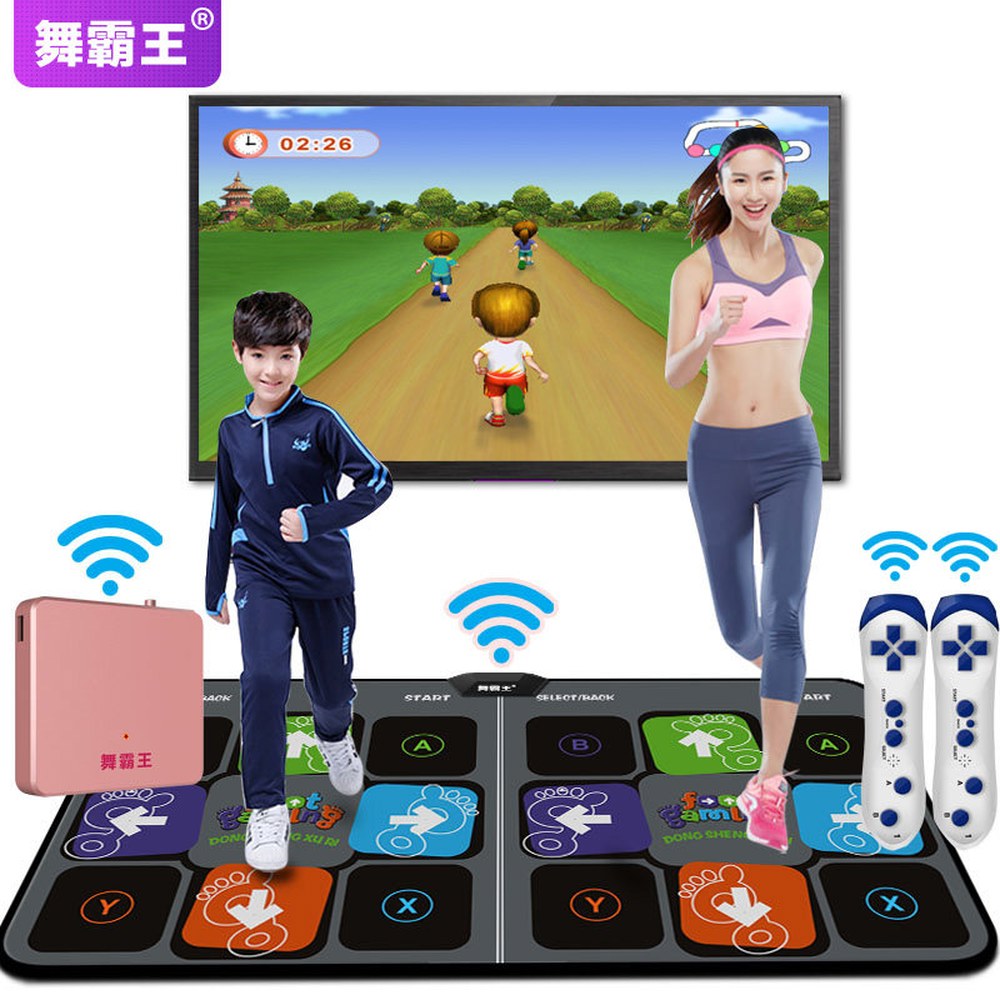 펌프게임 DDR 댄스게임 콘솔 두께 두더지잡기 스텝 옛날 배터리 게임펌프 연주자3D 고전 1 유선박자 3D댄스 요가헬스 62개 게임 2 - 상품 이미지