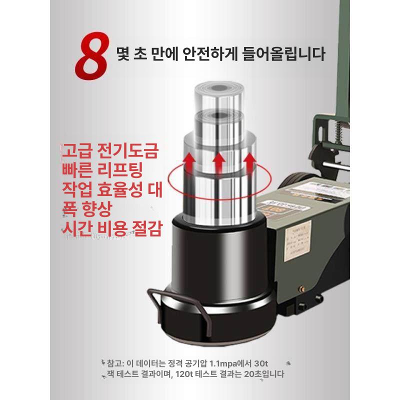 접이식 잭 대형 가레지작기 폴딩 중장비 수평 전동 개별 프레스기 리프터 - 상세 이미지 5