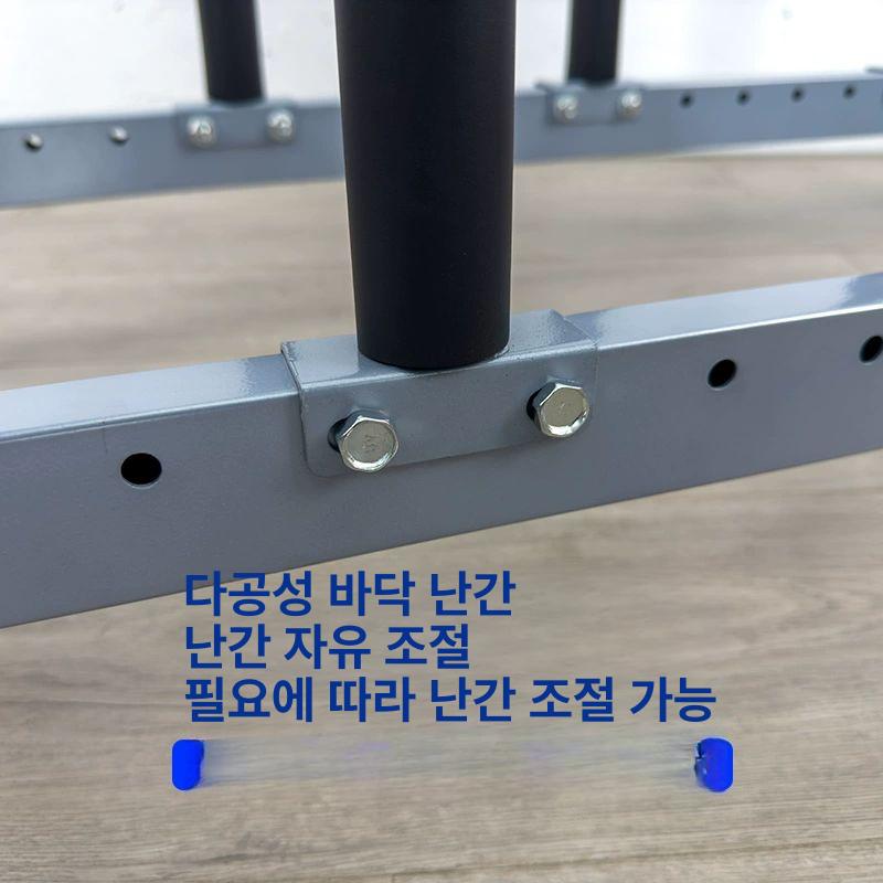 자동차 타이어 휠 보관함 수납 진열대 선반 스토리지 랙 정비소 창고 수리점 패널 도어 내부 바퀴 거치대 - 상세 이미지 5