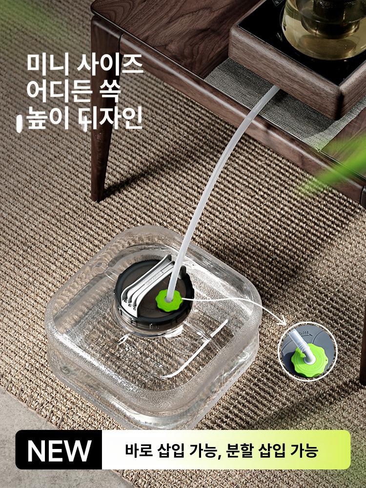 대용량 물통 납작한 직사각형 물탱크 식수통 물저장 뚜껑 식수보관 - 상세 이미지 4