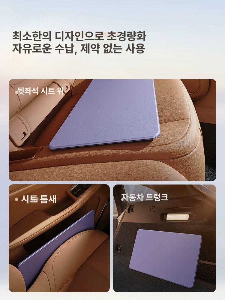 침대책상 멀티 노트북 스탠드 각도조절 원목 좌식 테이블 트레이 보조 책상 높이조절 - 상세 이미지 3