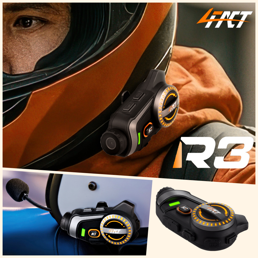 4FACT R3 2K 헬멧 블루투스 액션캠