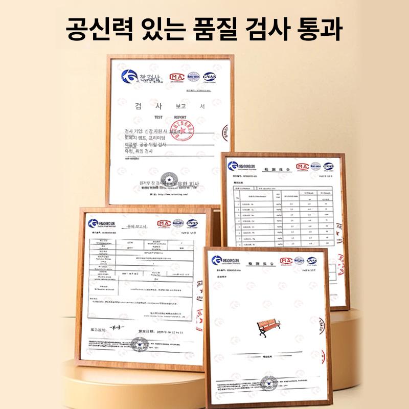 등받이 평벤치 캠핑장 발코니 정원 야외용 공원벤치 맞춤 평의자 글램핑장 대기실 - 상세 이미지 3