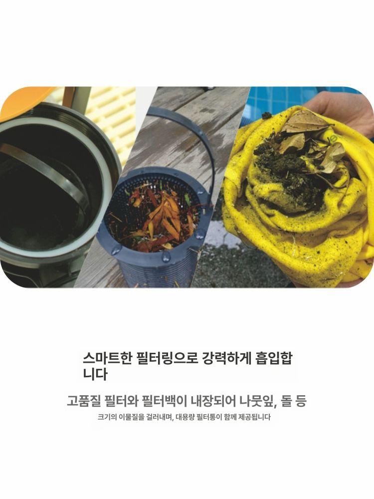 고압 물청소기 가정용 휴대용 세척기 강력한 분사 청소 도구 실내외 겸용 컴팩트 이미지 6