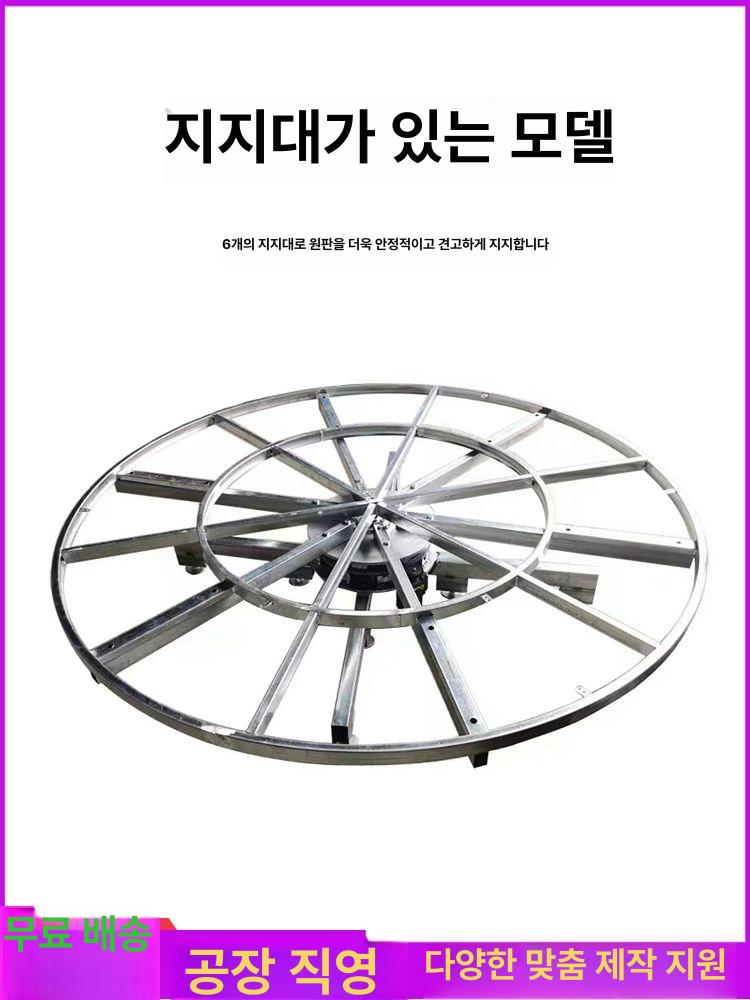 전동 턴테이블 회전판 디스플레이 전시대 전시용 진열대 소품 촬영용 - 상세 이미지 5
