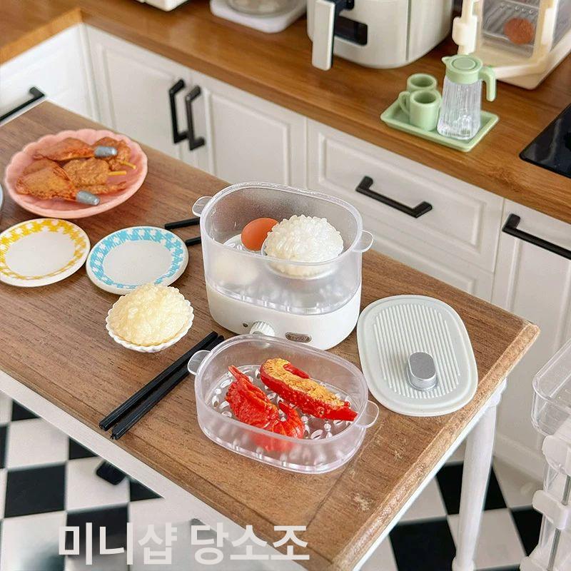 미니어처 에어프라이어 착즙기 빗자루 쌀통 다이얼 소품 주방 꾸미기 DIY 소품 - 상세 이미지 5