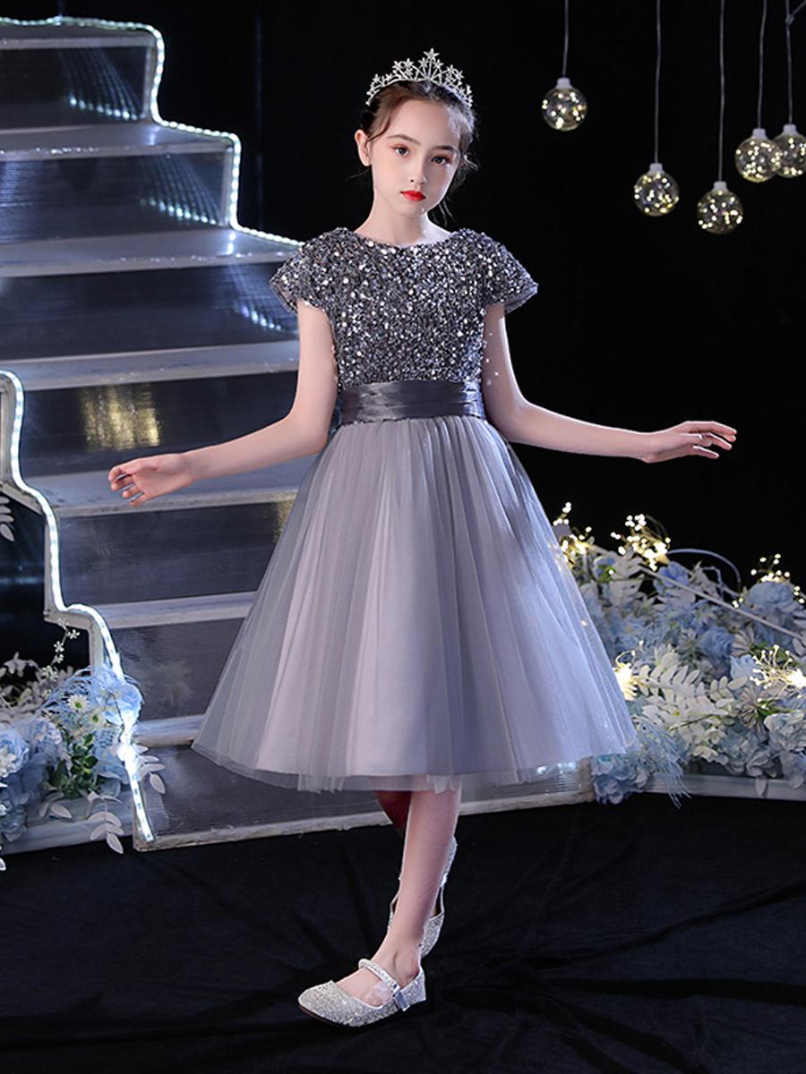 무대의상 피아노 학예회 드레스 콩쿨 연주복 공연 무대 복장 음악회 의상 - 상세 이미지 3