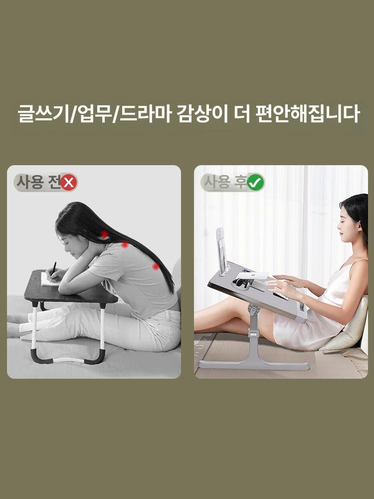 메탈 미끄럼방지 휴대용캠핑테이블 피크닉 간이 야외 낚시 컵홀더 소풍 여행 다기능 - 상세 이미지 2