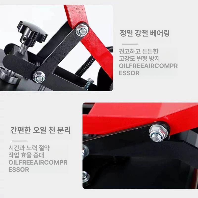 열전사 열프레스기 프린터 승화전사 전사기 스탬핑 프린팅 인쇄기 기계 고압기 각인 - 상세 이미지 3