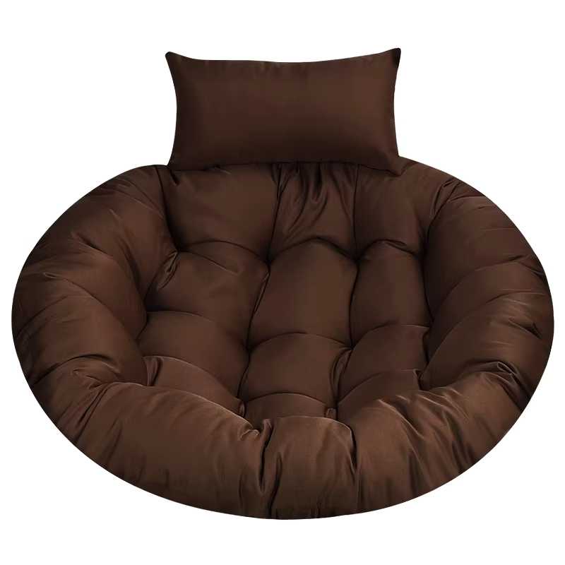 라탄 그네의자 쿠션 흔들의자 방석 푹신 솜 스윙체어 125cm - 상품 이미지