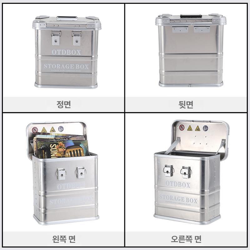 LP레코드판 컬렉션 수납함 빈티지 스타일 대용량 보관 정리 오디오 음반 보호 디스플레이 선반 꽂이 잠금식 원목 캐비닛 진열장 앨범 박스 - 상세 이미지 5