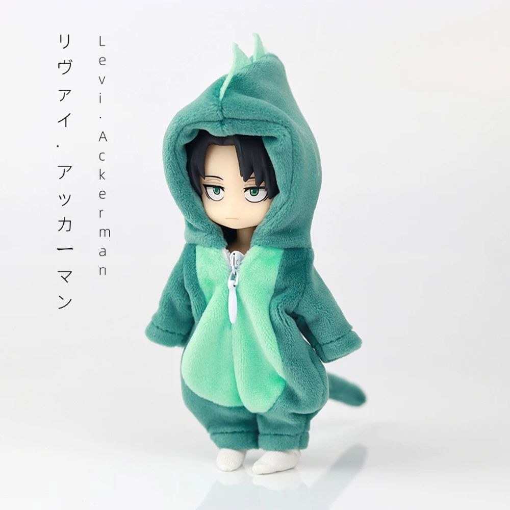 리바이인형 피규어 타피오카 타피누이 4종세트 BJD 리바이피규어 공룡 인형 - 상품 이미지