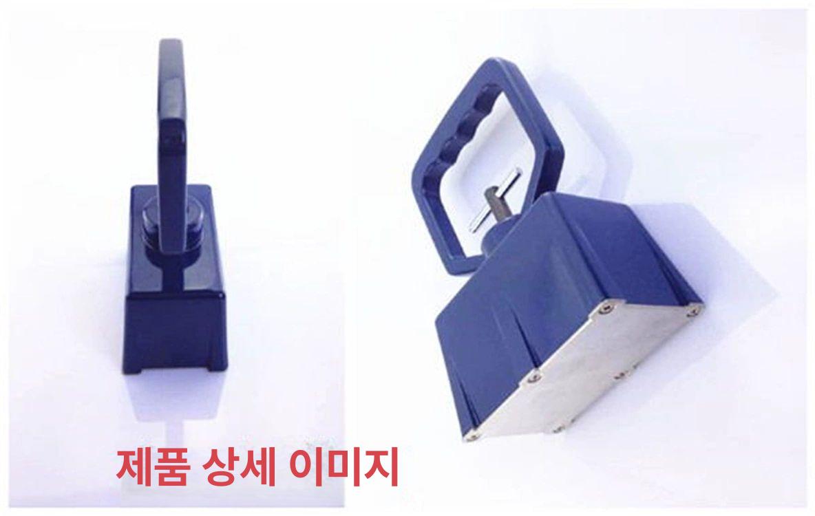 강력한 자석 흡착 리프팅 도구 네오디뮴 금속 호이스트 산업용 중장비 양중기 작업용 핸드 인양 클램프 - 상세 이미지 3