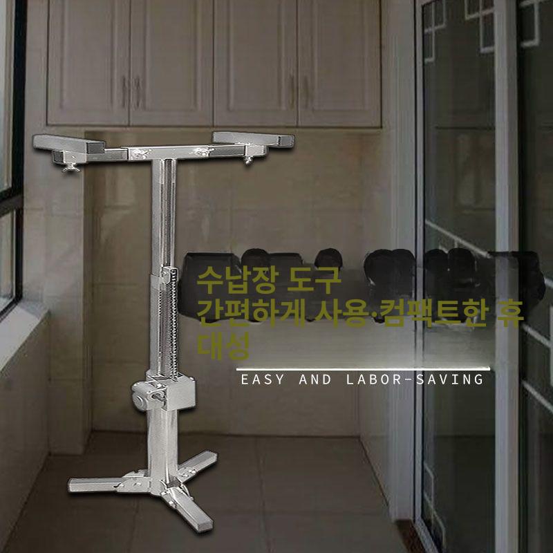 스텐 브래킷 고하중 벽고정 벽선반브라켓 튜브 선반지지대 사각파이프 받침대 거치대 - 상세 이미지 2