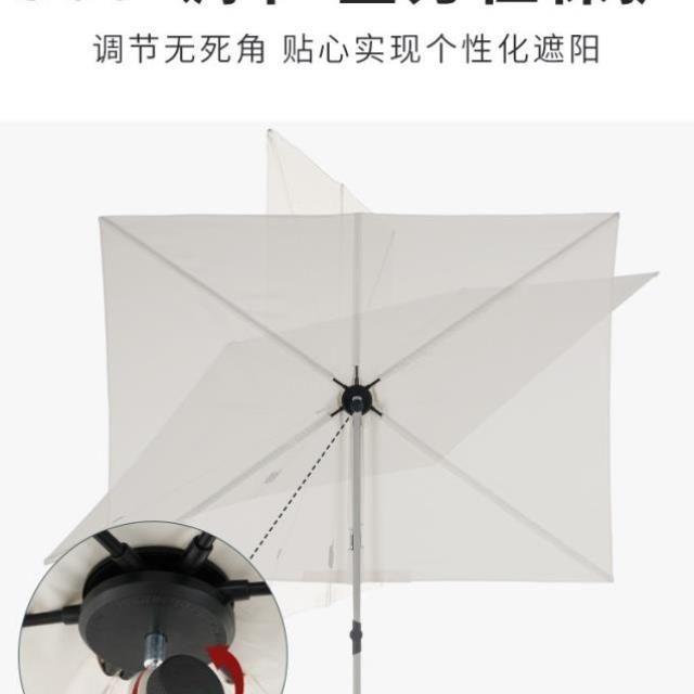 베란다 가리개 가림막 하프파라솔 햇빛 인쇄 야외 홀딩 대형 야외용 패션 원목 디자인 캠핑 - 상세 이미지 3