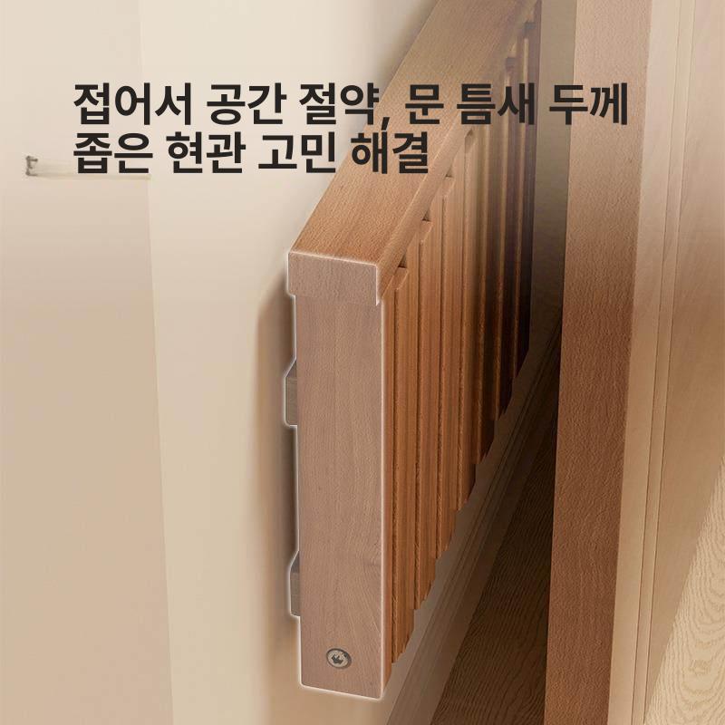벽부형 의자 현관 신발장 월마운트 폴딩 벽면고정 수납 접이식 현관문 인테리어 - 상세 이미지 5