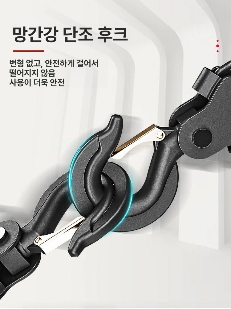 수동 체인블럭 호이스트 1톤 2톤 인양기 레버블록 화물 리프트 윈치 - 상세 이미지 2