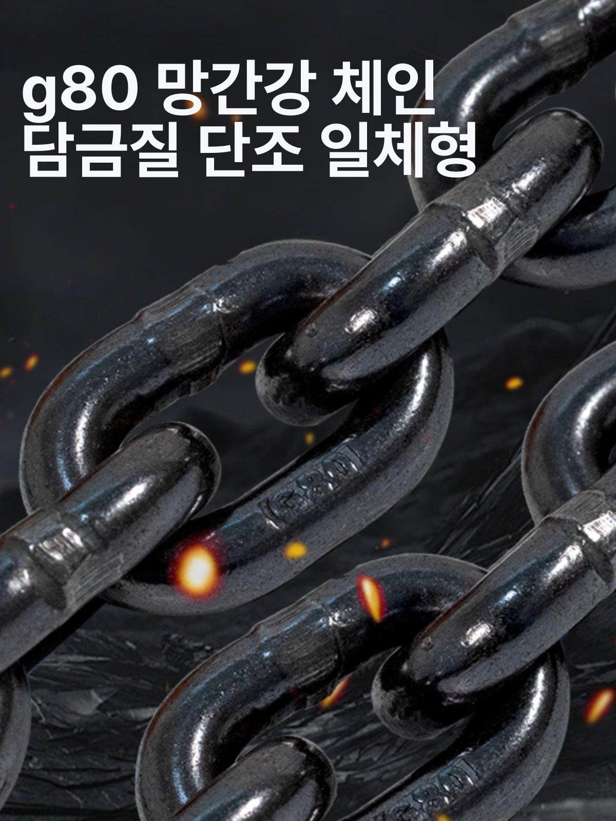 체인블록 수동식 갈고리 레바블록 1톤 2톤 양정 플레인트롤리 산업용 리프팅 장비 - 상세 이미지 4