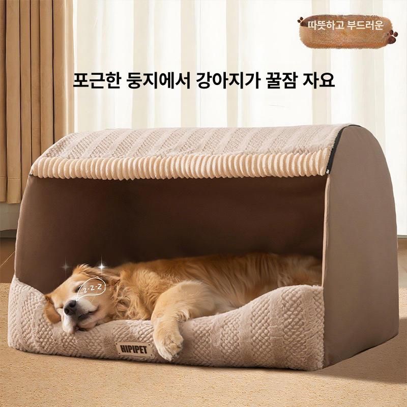 초대형견 강아지텐트 방수 캠핑용 애견 강아지집 펫텐트 반려동물 난방 캠핑텐트 - 상세 이미지 3