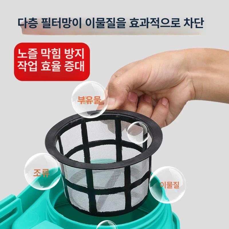 충전식 전동 농약분무기 자동 살포기 방역소독 무선 압축 분무기 충전분무기 대용량 - 상세 이미지 3