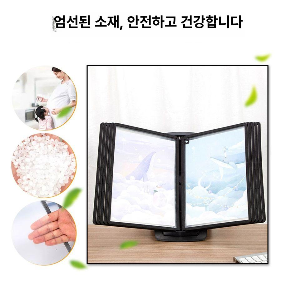 스토리지 앨범 벽걸이 스티커 스크랩북 바인더 선물 사진 전시 수집보관 카드 보관함 - 상세 이미지 4