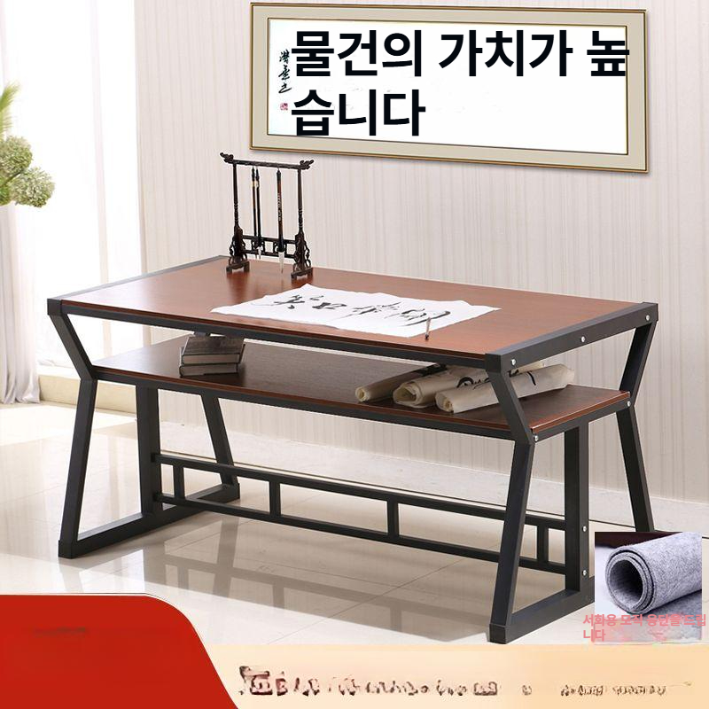 드로잉테이블 경사 작업대 스케치북 거치대 화판 입시미술 디자인 페인팅 탁상용 책상 - 상세 이미지 2