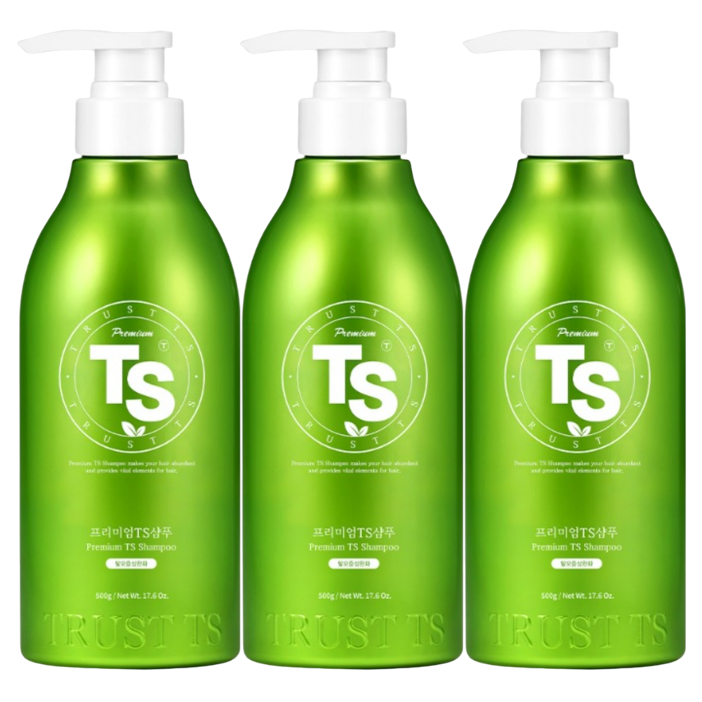 TS 프리미엄 탈모샴푸 500g, 3개 - 상품 이미지