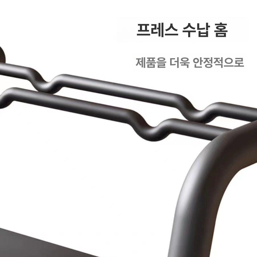 덤벨 거치대 바벨 아령 수납 보관함 스탠드 조절식 선반 수직 정렬 홈트레이닝 헬스장 피트니스 운동기구 무게별 정리 수납대 - 상세 이미지 3
