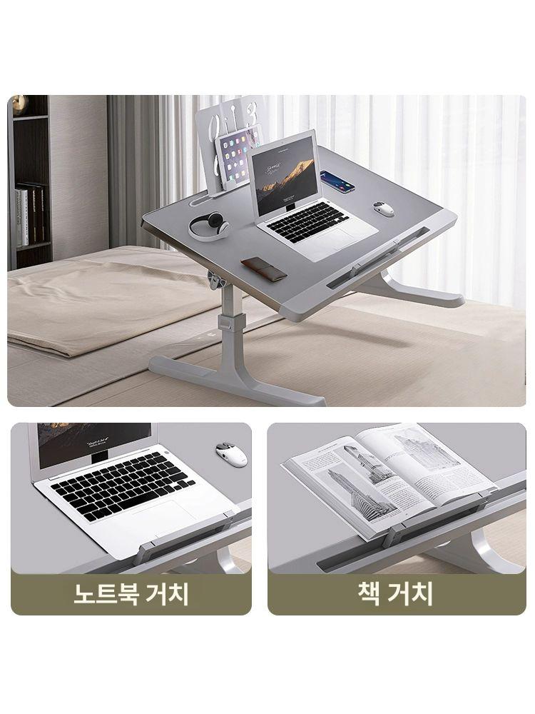 메탈 미끄럼방지 휴대용캠핑테이블 피크닉 간이 야외 낚시 컵홀더 소풍 여행 다기능 - 상세 이미지 4