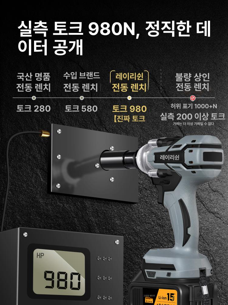 컴팩트 해머 전동드릴 밀워키 비트 공구 배터리 스크류 전동드라이버 햄머드릴 - 상세 이미지 2