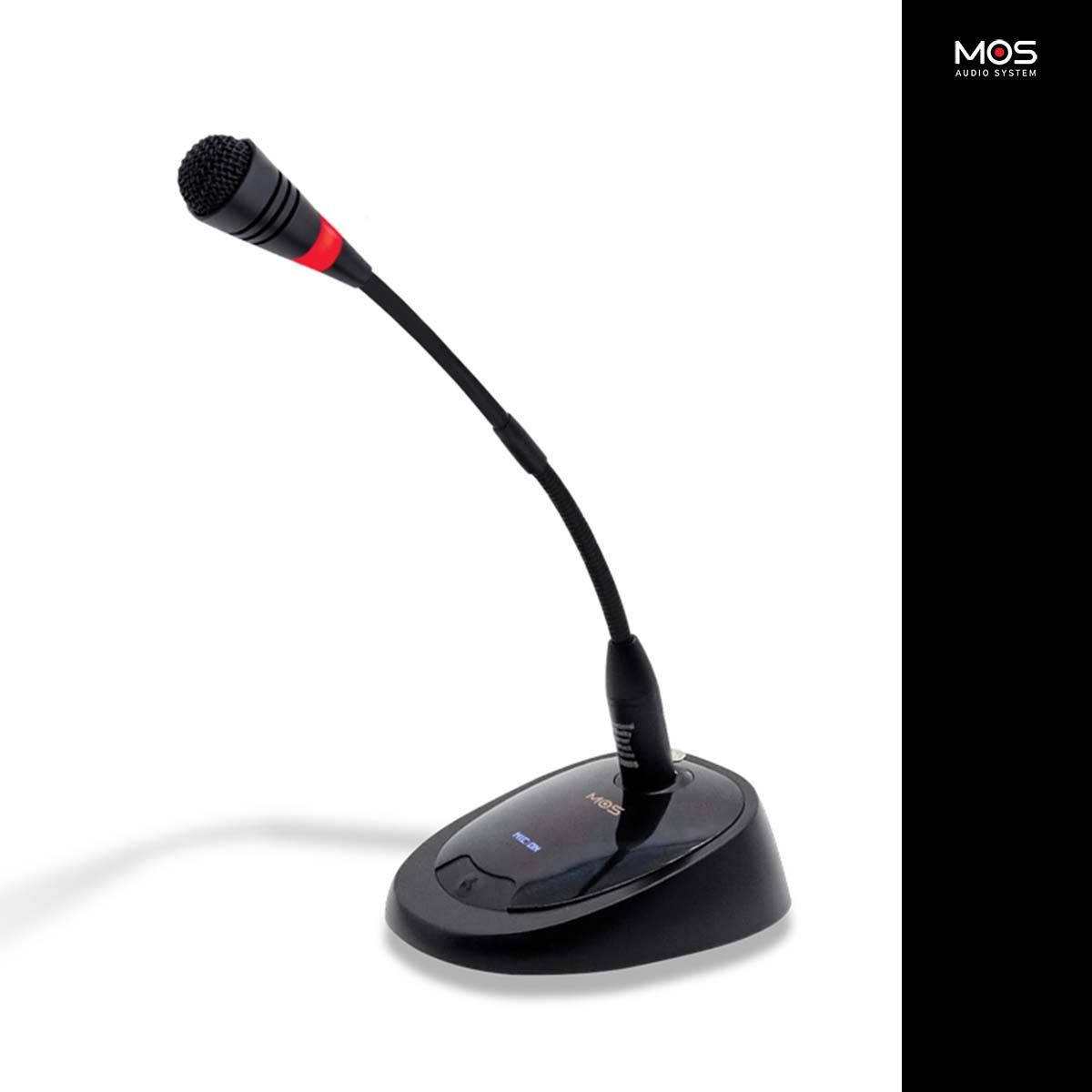 모스 MC-30S 구즈넥 마이크 강대상 회의용 탁상용 30cm - 상품 이미지