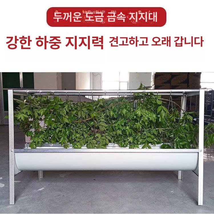 축사 사료통 가축 염소 대형 먹이통 양 소 송아지 배식 여물 스테인리스 - 상세 이미지 3