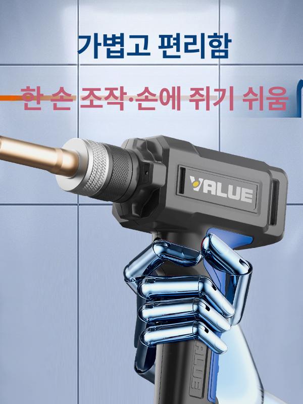 전동확관기 동파이프확관기 전동 에어컨 바이스 척 밸류 동관 배터리 전동공구 - 상세 이미지 2