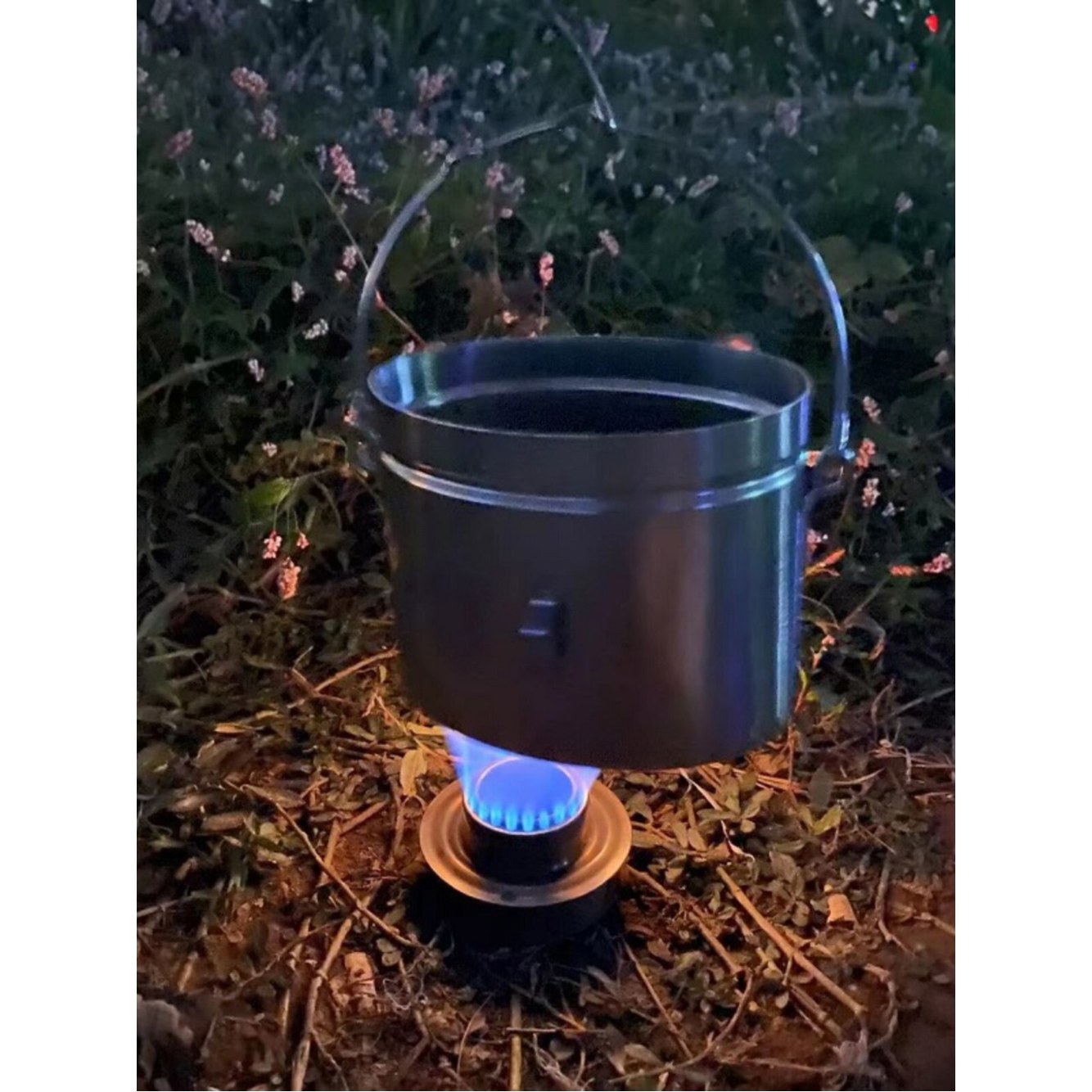스웨덴반합 군용 라면코펠 냄비 식기 2종옵션 차박 스테인리스 사각 코펠 Cook 백패킹 황금 버너 - 상세 이미지 2