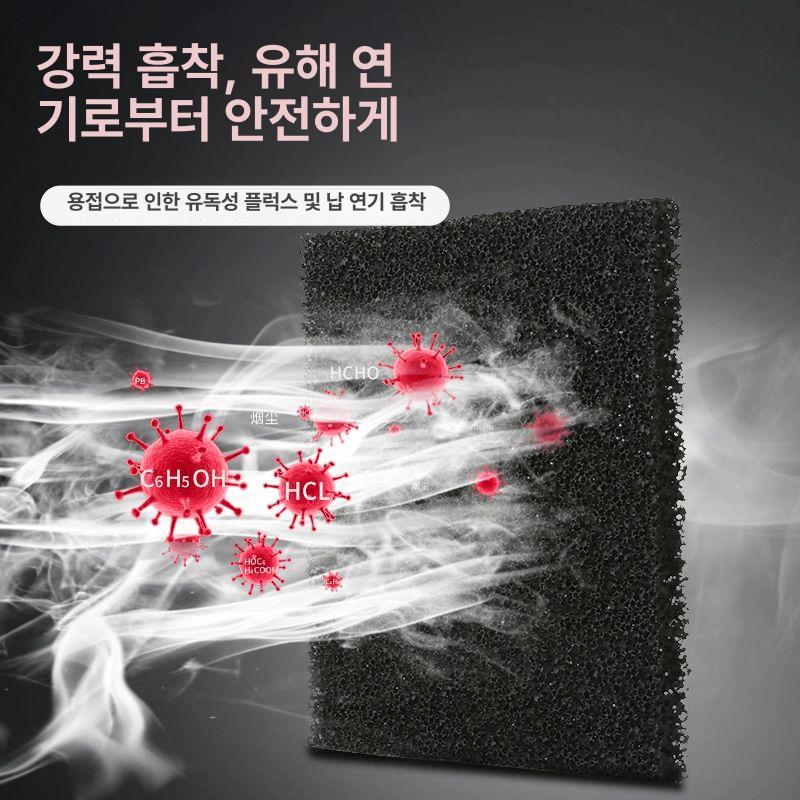 가정용 덕트 연기흡입 이동식 배기팬 환기팬 흡입기 벤틸레이터 고기환풍기 휴대 닥트 - 상세 이미지 4