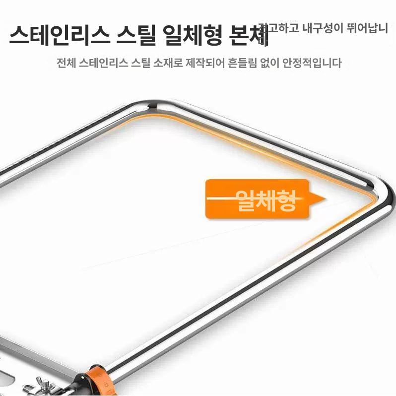 원형톱 정밀 가이드레일 목공 클램프 고정장치 직소용 절단기 테이블 목재 재단 정렬 알루미늄 - 상세 이미지 5