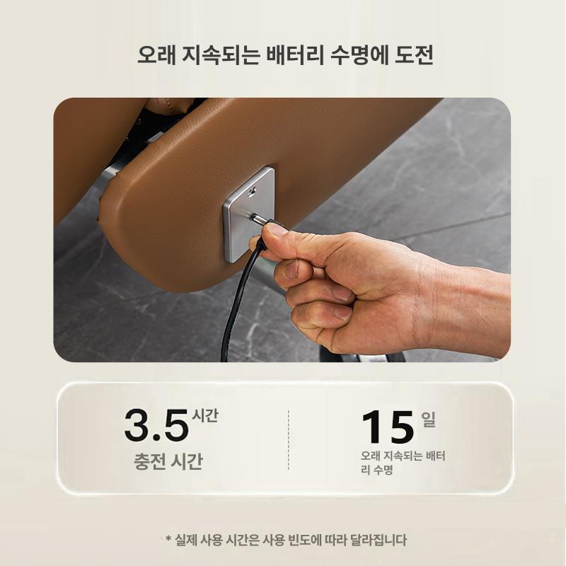 마사지 안마의자 소파 안마기 허리 전신 좌식 가정용 무중력 리클라이너 골반 어깨 - 상세 이미지 5
