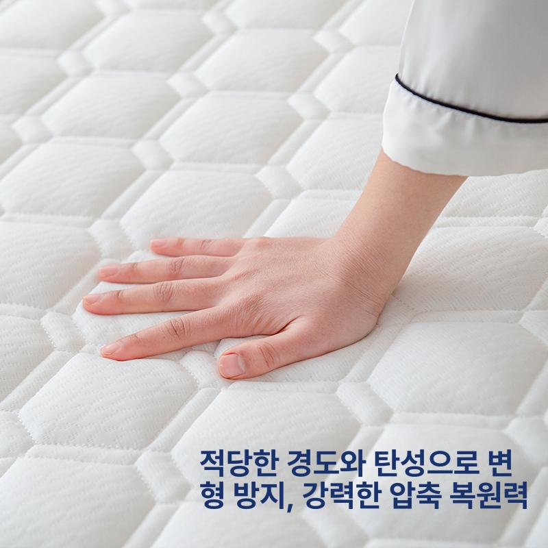 쿨토퍼 접이식매트리스 패드 퀸 쿨매트 통기성 쿨링 바닥 냉감 여름용 기숙사용 침실 - 상세 이미지 5