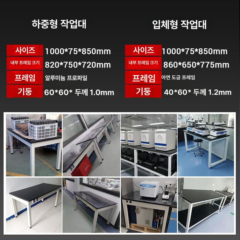 클린룸 무균작업대 검사 실험실 프로파일 방지 조립 테이블 탁자 멸균 무진 클린벤치 - 상세 이미지 3
