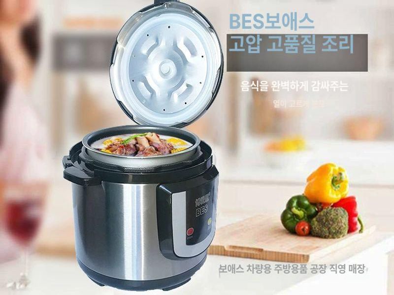 전기압력밥솥 다기능 보온 요리 겸용 밥통 찜기 시가잭 캠핑 원팟 식사용 가정용 야외 취사기구 - 상세 이미지 4