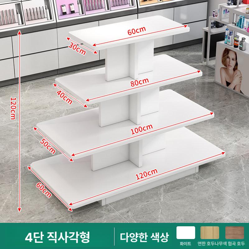 매장 진열대 계단식 가방 선반 쇼핑몰 베이커리 아크릴 전시 매대 디스플레이 - 상품 이미지