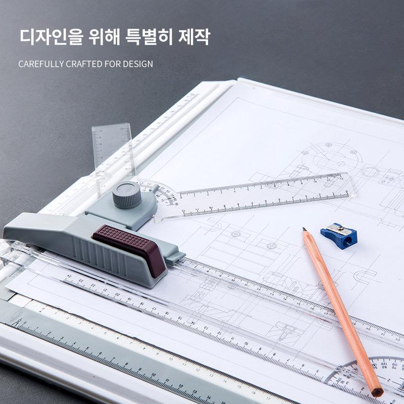 설계도판 휴대용 기계 제도기 토목 제도판 만능 측정 드로잉 건축설계 도면보드 - 상세 이미지 2