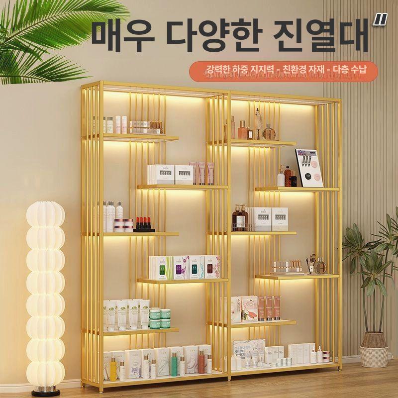 미용실 매대 뷰티 펜트리 헤어 랙 진열대 호텔 화장품 네일아트 수납장 선반 카운터 디스플레이 스탠드 보관함 - 상세 이미지 4