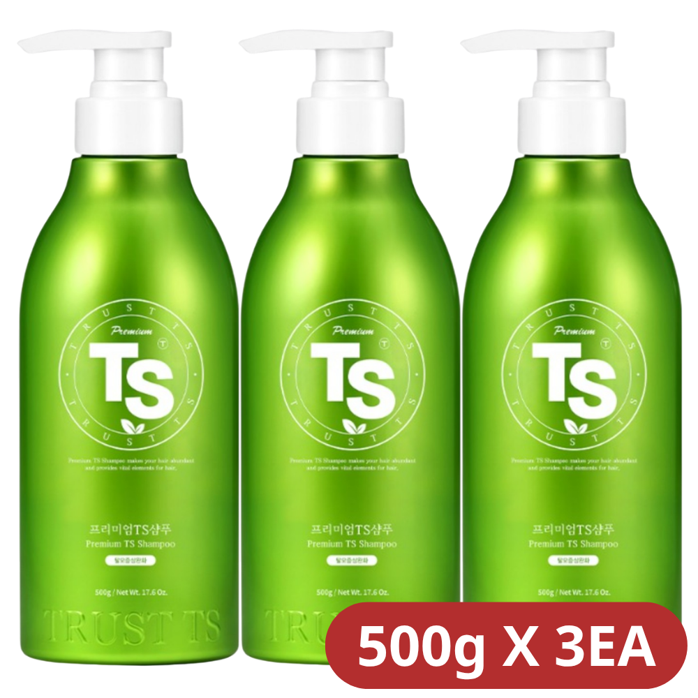 TS 프리미엄 탈모샴푸 500g, 3개 - 상세 이미지 2