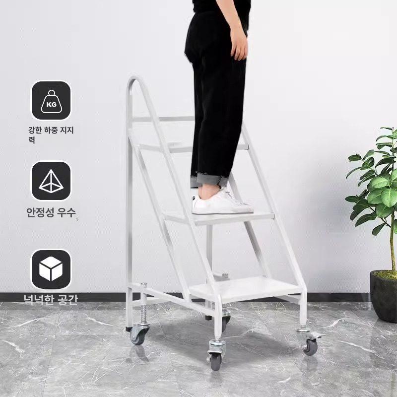 북트레일러 도서관트롤리 정리대 책장 정리함 책선반 북트럭 북카트 북웨건 바퀴달린 - 상세 이미지 3