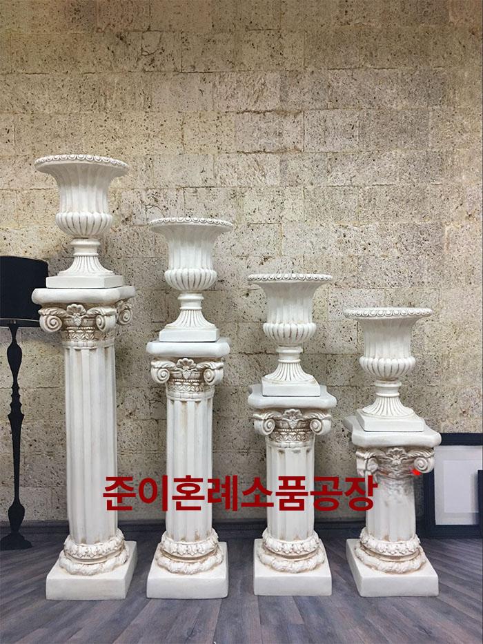복고풍 엔틱화분 야외 빈티지 정원 앤틱 가드닝 유럽 조경 장식 석고 테라스 디자인 - 상세 이미지 2
